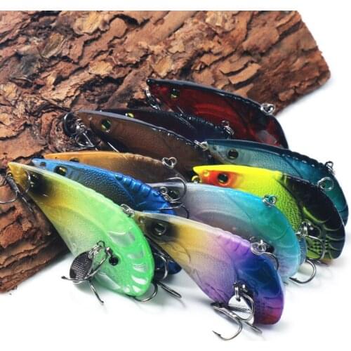 New Type Lure Bait Long Shot Vib18g Fake Bait For Sea Fishing Deep Water Trembling Bead Perch Black Bait Shrimp Shape