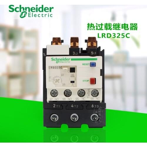 Original E-type 3-pole thermal overload relay, setting current: 17-25 A, tripping level: 10A, Everlink terminal block LRD325C