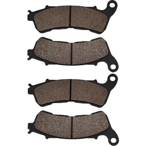 Cyleto Motorcycle Front Brake Pads for HONDA CB 1000R CB1000R ABS 2009 2010 2011 2012 2013 2014 2015 CBF 1000 CBF1000 ABS 06-14