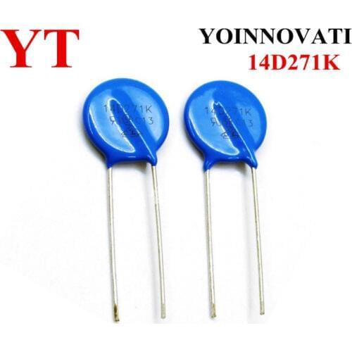 500pcs/lot 14D271K 14D271 14K271 270V voltage dependent resistor best quality