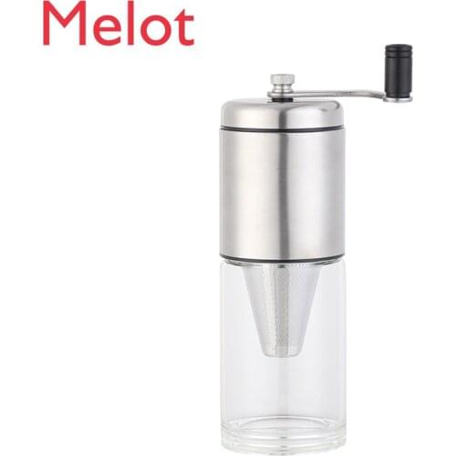 Manual Coffee Bean Grinder Household Hand-Cranked Coffee Grinder Paper Shredder Small Portable Mini Washing