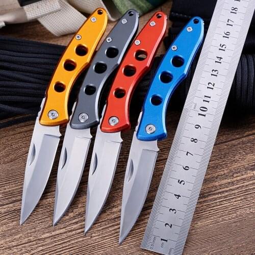 6.50'' Folding Knife Survival Tactical Pocket Knife 440C Steel Blade Outdoor Hiking Camping Hunting Knives Self-defense EDC Tool