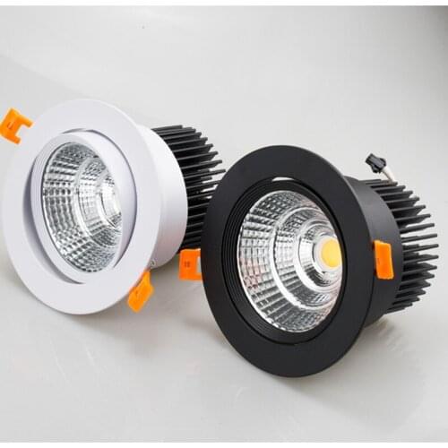 LED Downlight LED Super bright dimmable recessed lez light COB 3W 5W 7W 12W 15W 20W 25W led spot light decoration LED ceiling la