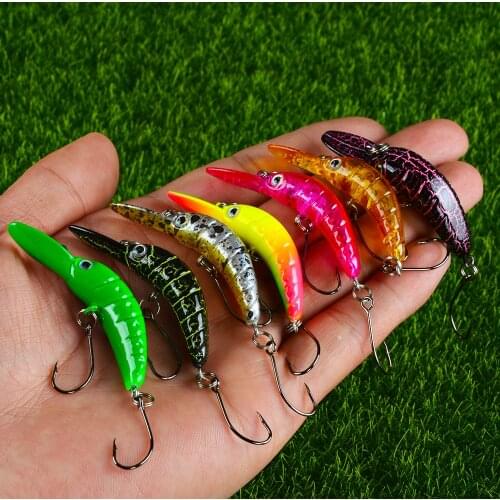 Wobblers Jerkbait 7 Colors 5cm 2.5g Hard Bait Small Minnow Crank Fishing lures Bass Fresh Salt Water Tackle Sinking Lure Mini