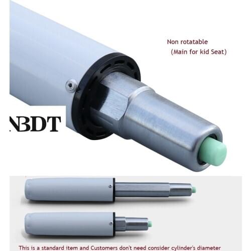 4th Generation Kids Chair Gas Lifting Cylinder Replacement Pneumatic Stroke Piston Gravity Locking Wheel Non Rotalable Swivel