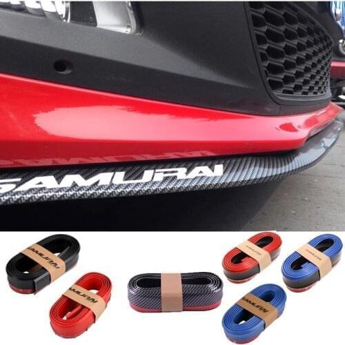 Front Bumper Insert Suitable To All Vehicles-Unbreakable 6 Color stickers car FRONT BUMPER rubber car bumper protectors outdoor molds
