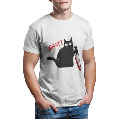 Funny Murderous T Shirt Black Cute Anime Oversized Cosplay T-shirt 13761