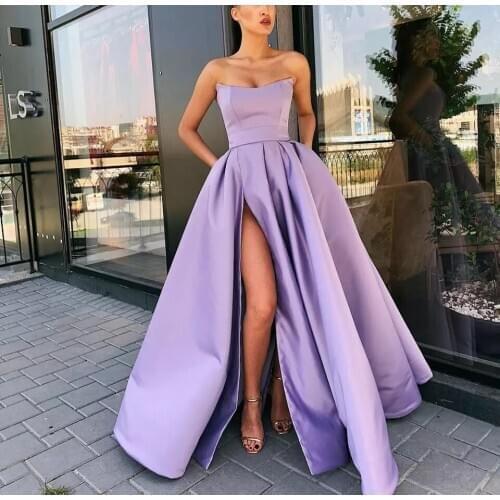 Вечерние платья purple evening Dresse Formal vestido noiva sereia prom party robe de soiree gown فساتين السهرة فساتين السهرة