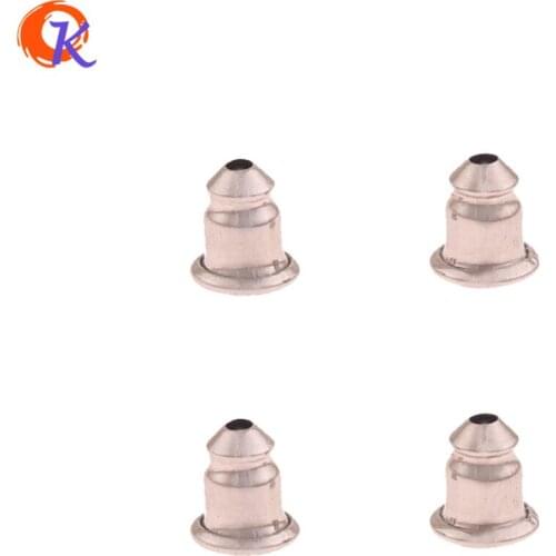 Cordial Design 300Pcs 5*6MM Jewelry Accessories/Earring Back/Genuine Platinum Plating/DIY Making/Hand Made/Earrings Findings