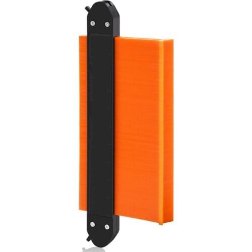 5/10 Inch Contour Gauge Plastic Profile Copy Measuring Contour Gauge Tiling Laminate Tiles Edge Shaping Measure Ruler