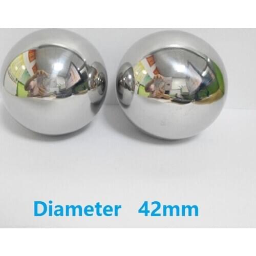 5pcs/lot Dia 42mm steel ball bearing steel balls precision G16 Diameter 42 mm bearing steel