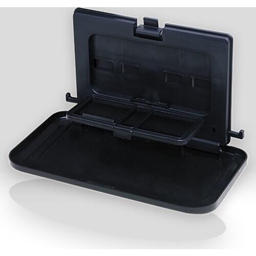 Car Folding beverage rack food tray auto accessories car styling Universal seat back storage phone cup holder Tissue box frame