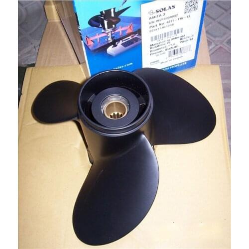 Quality Outboard Propeller For Suzuki 2 stroke 40-55hp 4 stroke 60hp outboard motor parts propeller Model NO. 11.6*14