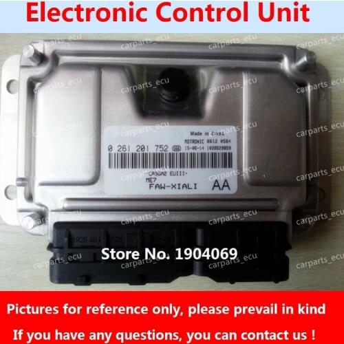 0261201752 FAW-XIALI CA3GA2 M7.9.7 ECU Electronic Control Unit 0261B03794/0261201599/0261201751 FAW-XIALI For Xiali Car