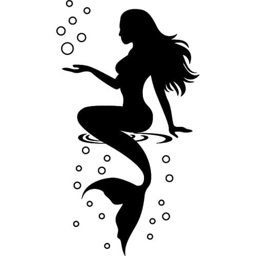 HOUSEEN Black Wall Stickers