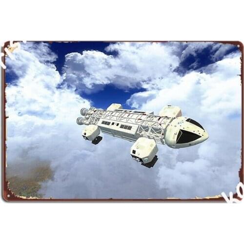 Space 1999 Eagle Metal Sign Wall Decor Wall Mural Cinema Designing Tin Sign Poster