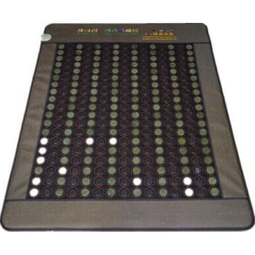 China Best quality! Good jade mattress tourmaline Infrared heat mat Physical therapy mattress free eye cover 1.2*1.9M