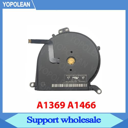 5pcs/lot Original New Laptop CPU Cooling A1466 Fan for MacBook Air 13.3" A1369 A1466 laptop cooling fan cooler 2010-2017 years