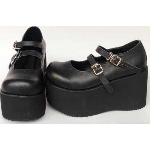 Princess sweet lolita shoes Lightweight extravagant laces muffin thick sole shoes and heightened shoes fashion women an9137