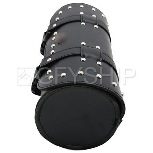 Universal Motorcycle Front Fork Bag Handlebar Box Sissy Bar Tool Boxes Waterproof Roll Barrel Bags For Honda Yamaha Kawasaki