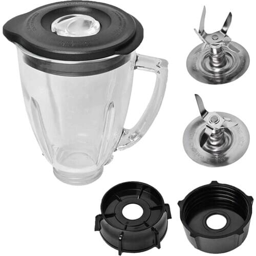 Replacement Parts Compatible for Oster Blender, 6 Cup Glass Blender with Ice Blade,Bottom Cap