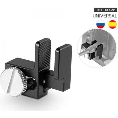 SmallRig DSLR Camera Clamp HDMI Cable Clamp Compatible With SmallRig A6400 Camera Cage / SmallRig GH3/GH4 Cage 1693