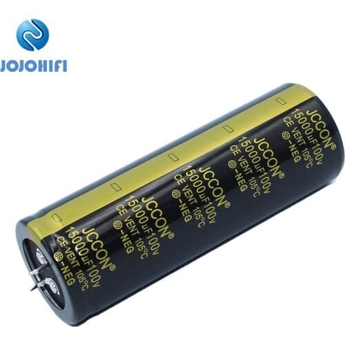 15000UF 100V 35x100mm JCCON 2 Stitches / 4 Stitches 105 ℃ New Audio Power Amplifier Power Horn Capacitor