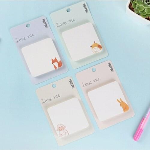 280 Sheets Cute Cartoon Sticky Notes Memo Pad Bookmarks Scheduler Paper Message Memo Sticker Stationery