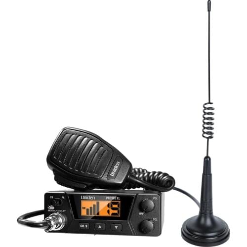 ABBREE Mag-1345 CB Antenna 26-28Mhz with 4 meters Cable BNC&PL-259 Male Connector for 27MHz CB Mobile radio Handheld CB Radio