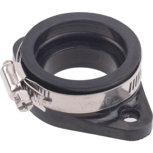 Carburetor Intake Manifold Adapter Boot Flange Fit for PWK 32mm 34mm UTV ATV Motorcycle Dirt Bike Quad
