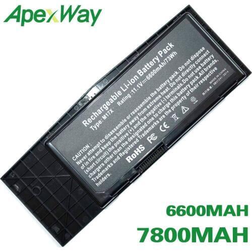 ApexWay 9 cells laptop battery 318-0397 7XC9N C0C5M 451-11817 BTYVOY1 for Dell Alienware M17X R4 MX 17xR4 M17x R3 MX 17xR3