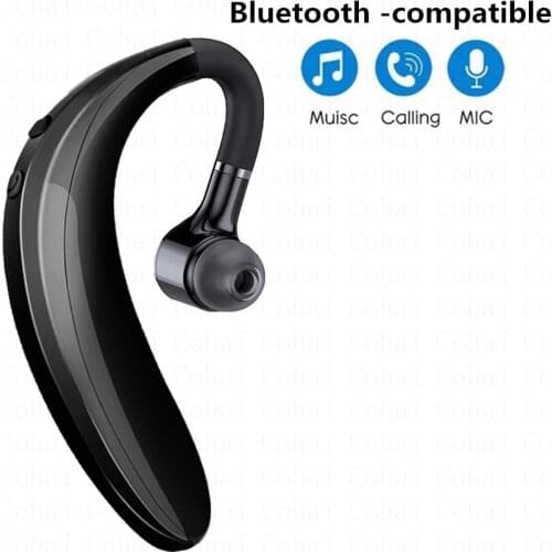 Wireless Earphones headphones Handsfree Earloop headset Drive Call Sports Earphones With Mic For Bluetooth Earphone Smartphones