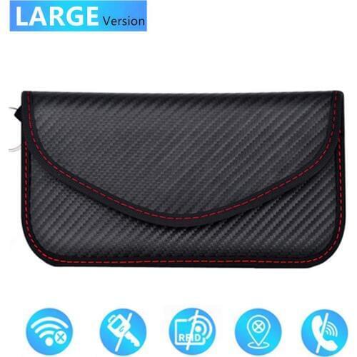 Signal Blocker Pouch for Car Cell Phone Car Keys Remote Control Shielding Bag Safe Signal Blocking Case