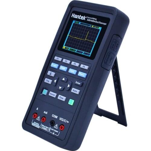Digital automotive oscilloscope Hantek2D82Auto+multimeter+signal source+Automotive Diagnostic 4in1 twin channels 250MSa/s 80MHz