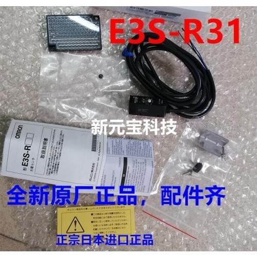 Photoelectric Sensor E3S-R31 E3S-R31-2M Glass Substrate Wafer Detection for Transparent Object Detection