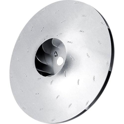 Aluminum Vacuum Cleaner Motor Fan Blade 125mm/8mm Hole Wind Wheel Impeller Accs
