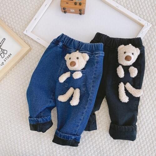 2020 new spring autumn/winter Girls Kids Boys Jeans comfortable cute baby Clothes Children Clothing