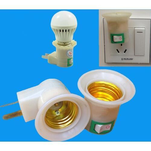 E27 Switch Plug multi-purpose lamp 3A 110V 220V Lampholder LED Light Base Socket X30