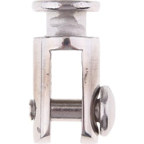 Heavy Duty Marine Boat Deck Hinge Mount Quick Release Bimini Top Fitting - 32 x 15mm / 1.3 x 0.6 inch- 316 Stainless Steel