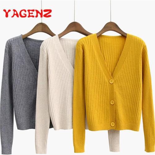 Женские кардиганы без рукавов YAGENZ China At AliExpress