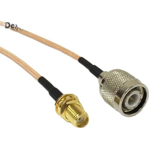 1PC modem extension cable SMA Female jack To TNC Male Plug RG316 15CM 6"/30CM/50CM/100CM pigtail Adapter