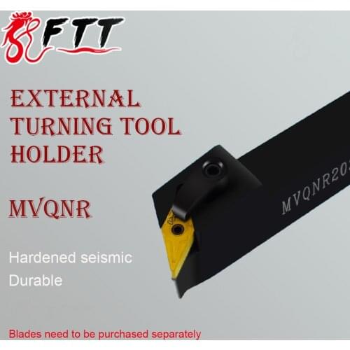 1PC MVQNR1616H16 MVQNR2020K16 MVQNR2525M16 CNC External Turning Lathe Tools Holder For VNMG Carbide Inserts
