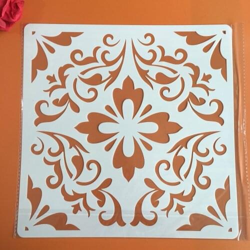 30 * 30 cm diy craft mandala stencil for woodcut painting, scrapbook wall art stamping decoration album embossed paper card
