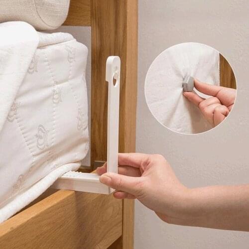 4Pcs Bed Sheet Clips Soft Bed Sheet Holder Non-Slip Holder Fastener Grippers Clips Straps Slip-Resistant Bed Sheet Clip Holders