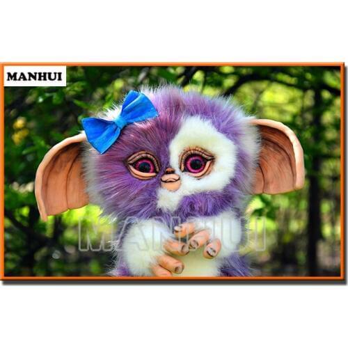 New Diamond Painting Full Square drill cross stitch diamante embroidery Animal bat Crafts mosaic home decor gift MH557