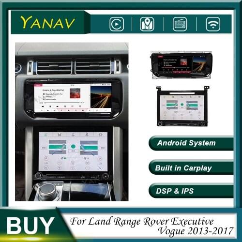 Car Radio Climate Board A/C Panel For Land Range Rover Executive Vogue 2013-2017 Air Conditioning Control Multimedia MP3 Player