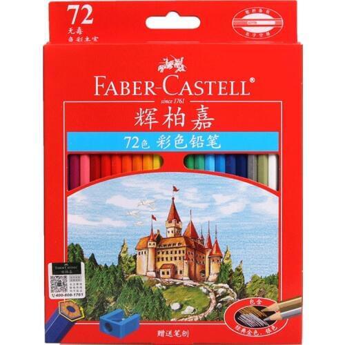 Faber Castell 36/48/72 Colored Pencils Lapis De Cor Professionals Artist Painting Color Pencil For Drawing Sketch Art Supplies