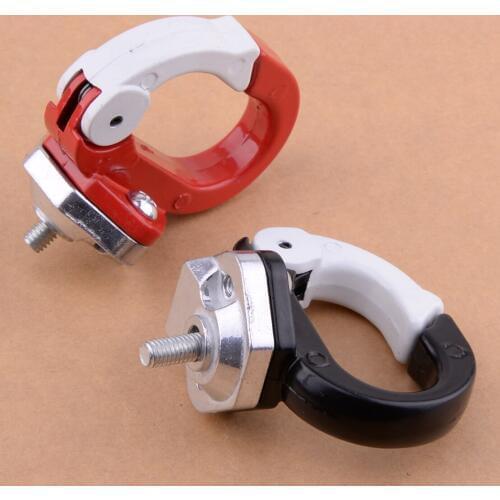Motorcycle Aluminum Alloy Motorcycle Scooter Helmet Holder Bag Bottle Hook Hanger with Screws for Scooters