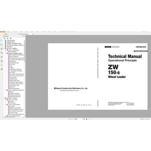 Hitachi 2020 Full DVD 20.6GB Workshop Manual,Technical Manual and Wiring Diagram
