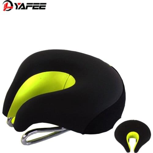 JH Pu Leather Mountain Bicycle Saddle Noseless PVC Environmental Protection High Resilience Polyurethane Foam Pad Accessories